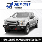 Winch Plate Front & Rear Car Bumpers for Sale 2015-2017 Ford F150(Excluding Raptor and Ecoboost) with Winch Plate | Yzona